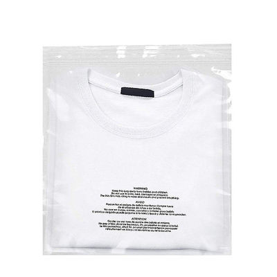 Защищенное закрытие циппера Custom Logo Print Polybags для предупреждения и безопасности о удушье