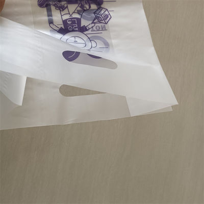 Прозрачная ручная сумка Hdpe Пластиковая сумка полипакет ODM/OEM Печатные сумки для покупок