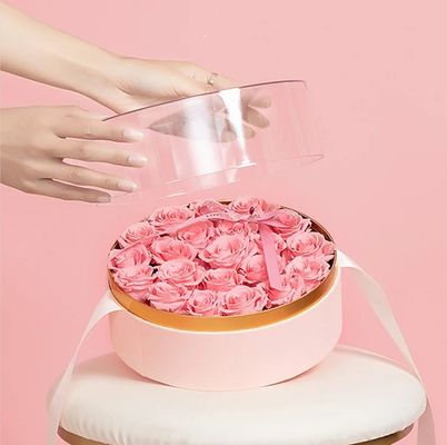 Настоящие вневременные свежие розовые коробки для Дня матери и Дня святого Валентина Подарки Бумажная доска