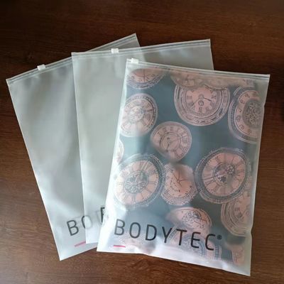 Оригинальное логотип PET/PE CPP Zip Lock Pouch Packaging для замороженной косметики и купальников