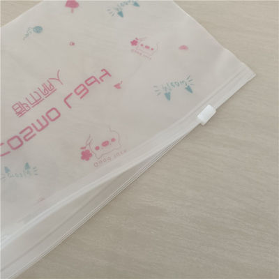 Настройка логотипа одежды упаковка Zipper Bag для многоразового использования замороженной одежды пластика