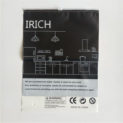 Хранение одежды с настраиваемым напечатанным Cpe Slider Zipper Bag