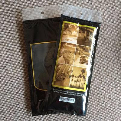 Gravnre Printing Stand Up Pouch Custom Zip Lock Cigar Bags for Moisturizing Cigars (Гравнр печатает стойкие пакеты с застежкой и застежкой)