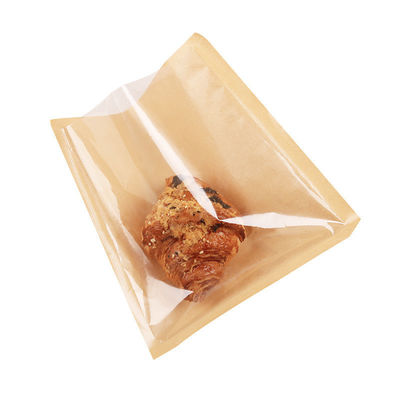 Kraft Paper Bread And Snack Sealing Oil-proof Paper Sandwich Toast Baking Packaging Bag 2023 (Крафтовая бумага для хлеба и закусок)