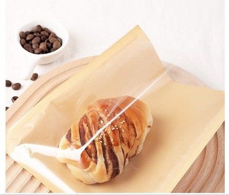 Kraft Paper Bread And Snack Sealing Oil-proof Paper Sandwich Toast Baking Packaging Bag 2023 (Крафтовая бумага для хлеба и закусок)