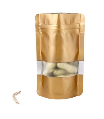 Матовое отделение Ziplock для сухофруктов Stand Up Pouch Kraft Bag