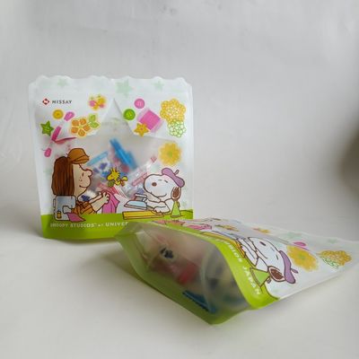 Пищевой материал Zip Lock Heat Seal Bags Stand Up Прозрачный пакет Пластиковая упаковка