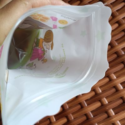Пищевой материал Zip Lock Heat Seal Bags Stand Up Прозрачный пакет Пластиковая упаковка