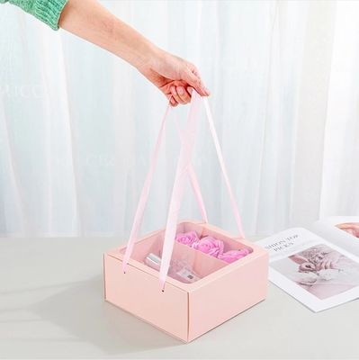 Элегантные бумажные упаковочные коробки для цветочного букета