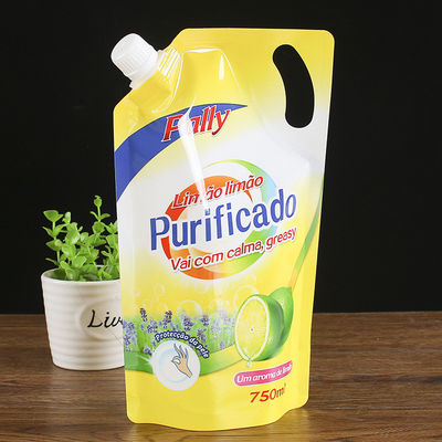 Gravnre Printed Spouted Pouch Bags For Liquid Products Customized Eco-Friendly Design (Гравнре Печатные мешочки для жидких продуктов с выплеском)