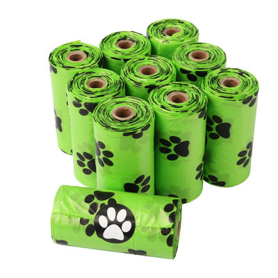 Единица Roll Pet Dog Cat POP Пластиковый мусорный мешок, деградирующий для экологических и санитарных материалов