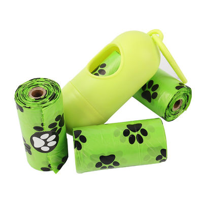 Единица Roll Pet Dog Cat POP Пластиковый мусорный мешок, деградирующий для экологических и санитарных материалов