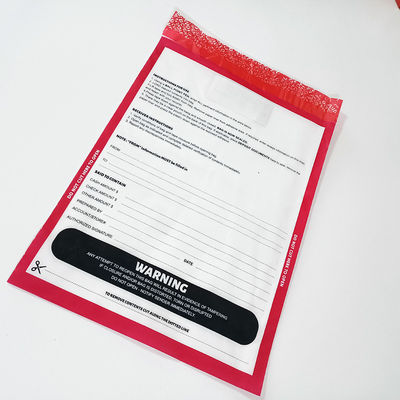 ISO9001 Сертифицированный Курьерский пакет для банковского депозита с клапаном